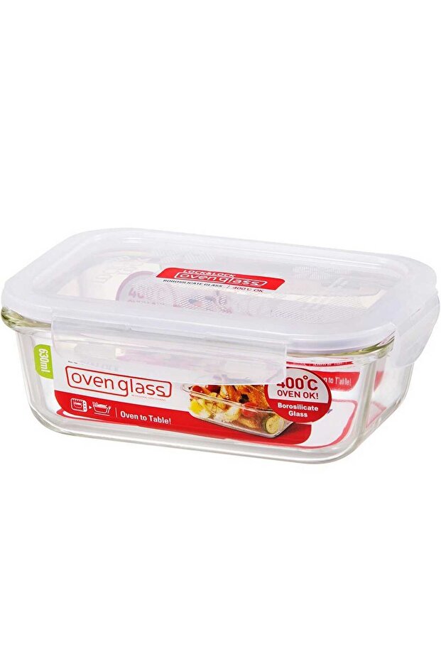 Glass Container, 630 ml
