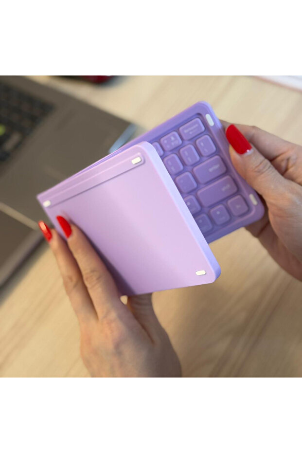 Portable, ultra-thin wireless keyboard with IOS, Android, Windows phone/tablet support - 7