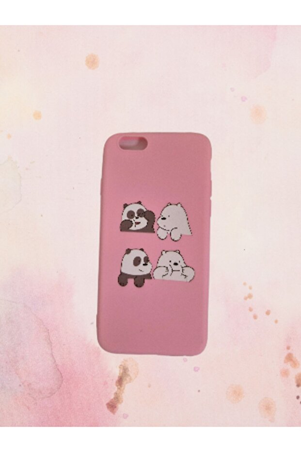 6 - غطاء وردي اللون لهاتف 6S - 1