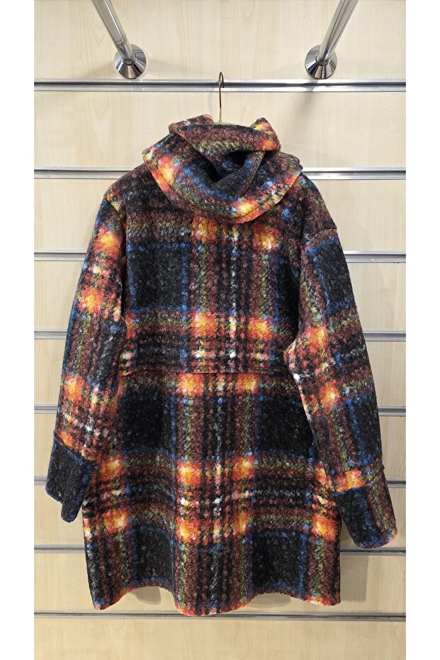 معطف من الفيلق المزخرف بأزرار على شكل نمط حطاب - 6