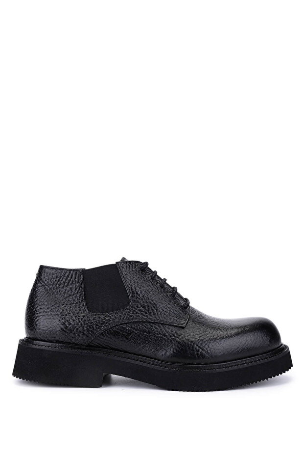 Men's Genuine Leather Black Classic Boots