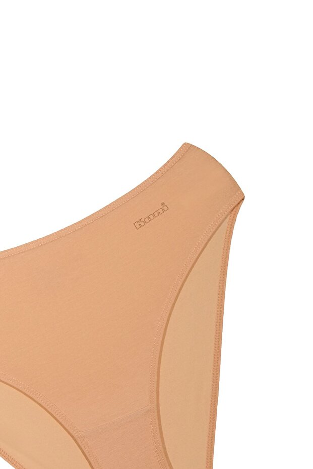 Kadın Basic 5 li Slip Modal Külot Ten - 2