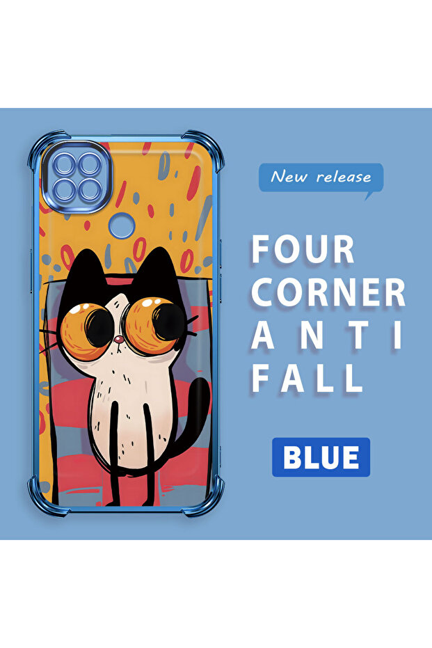 حافظة حماية من السيليكون الشفاف المتوافقة مع هاتف Xiaomi Redmi 10A بأنماط القطط الصغيرة - 2