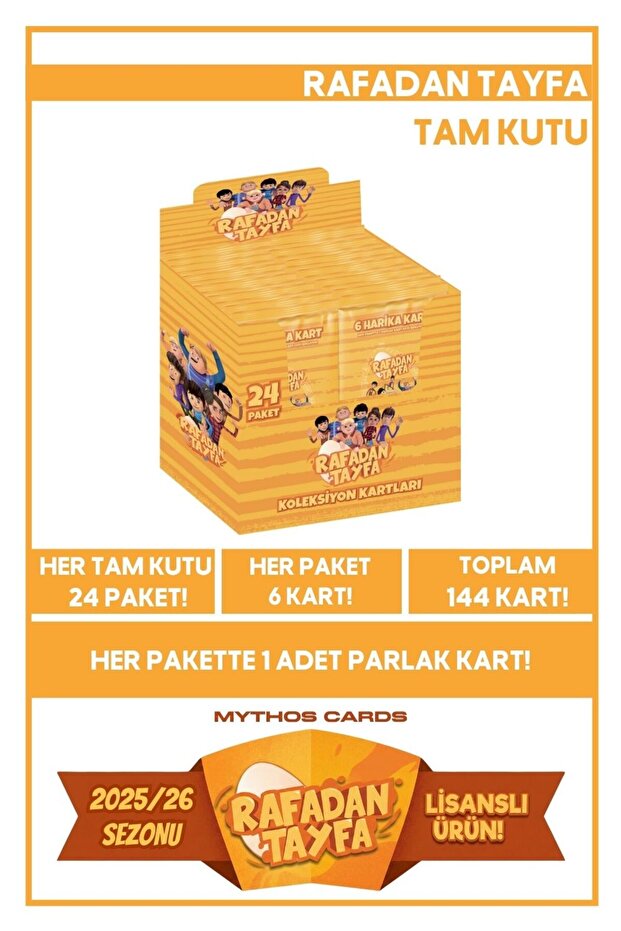 Rafadan Tayfa Collectible Cards - Full Box