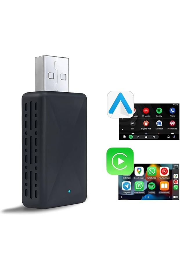 Adaptor wireless Carplay și Android Auto - 5