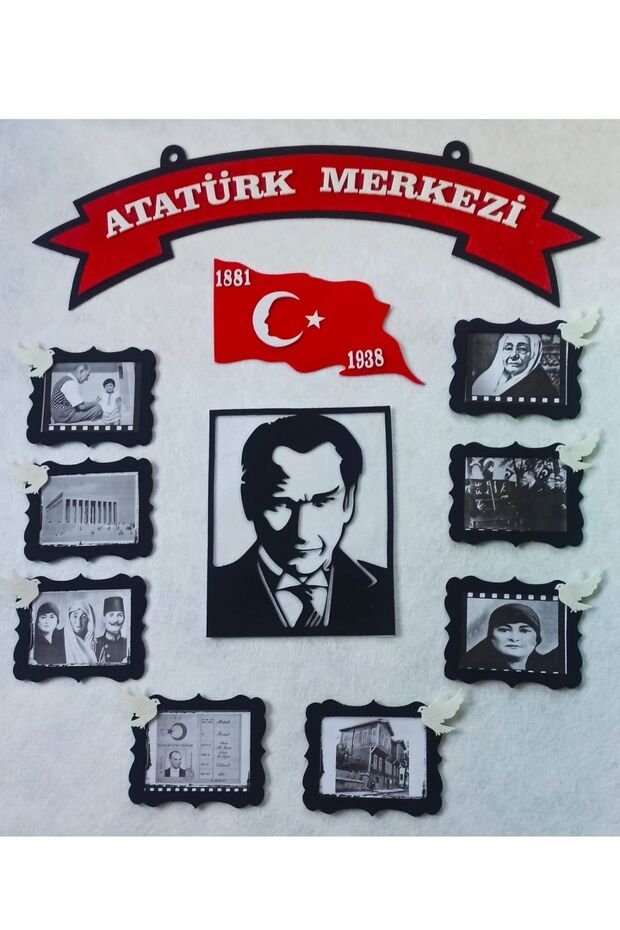 Ataturk Center Felt Board Ataturk Corner Classroom Kindergarten and Primary School