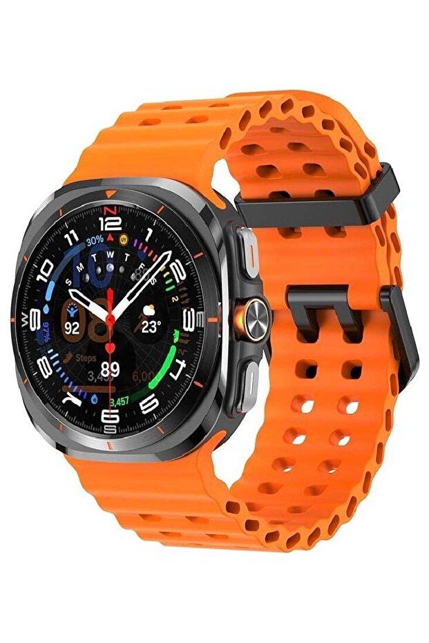 Soft Silicone Band for Samsung Galaxy watch Ultra 47mm Band Men Women