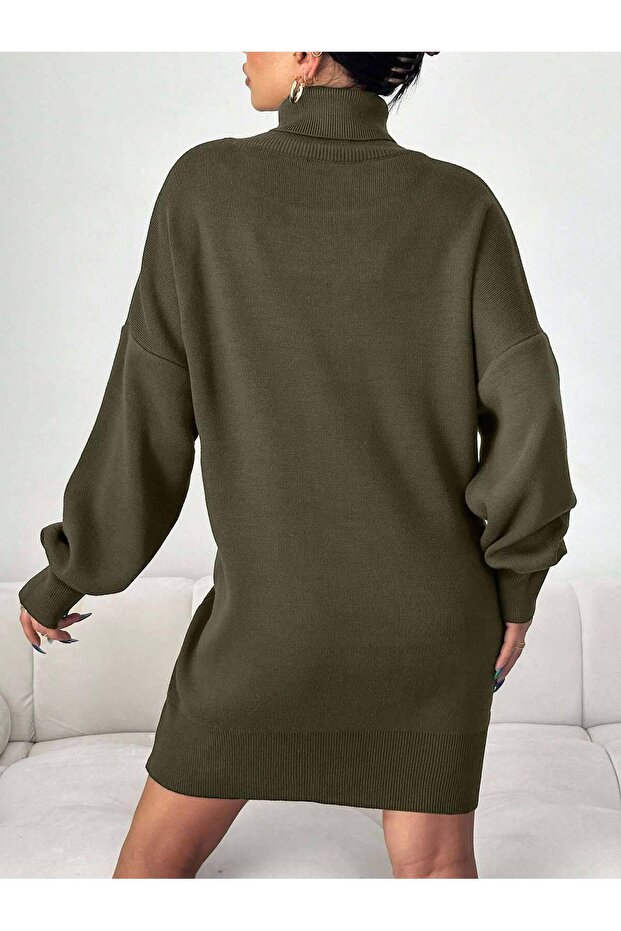 mini rochie cu guler - 5