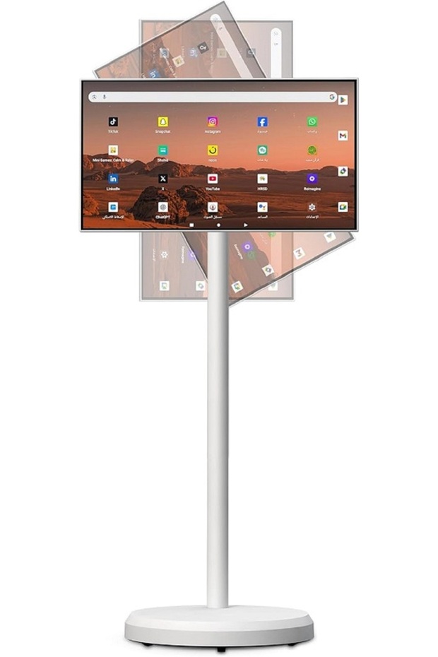 Smart Screen 24" Display with Android | 10-Point Multi-Touch & Long Battery Life
