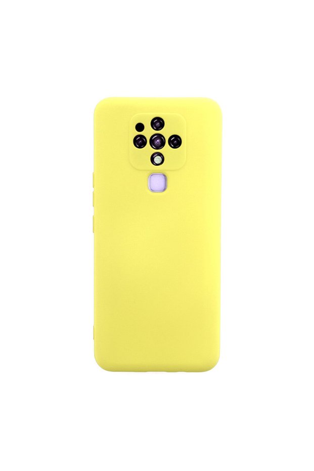 Tecno Camon 16 Compatible Case Vibrant Pastel Colored Velvet Soft Touch Inside