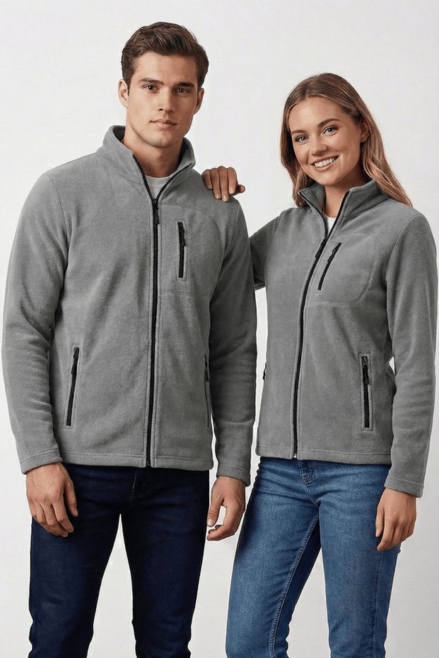 Unisex 3-Pocket Full Zipper Outdoor Polar Tactical Women's and Men's Fleece (1 Piece)