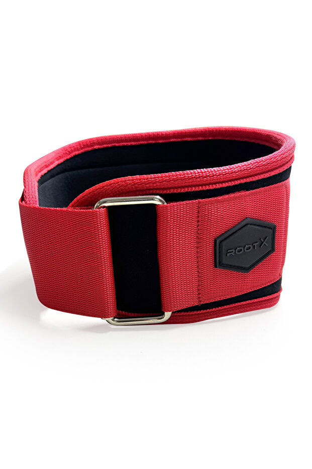 حزام الوزن الثقيل HEXCORE باللون الأحمر - 1