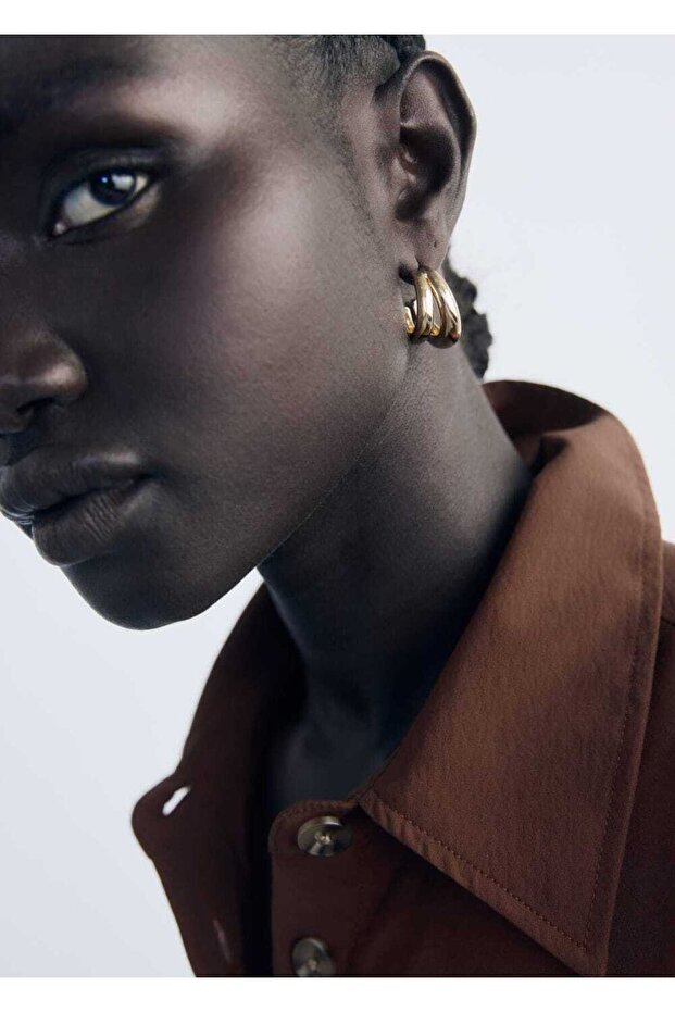 Çift halkalı küpe - 4