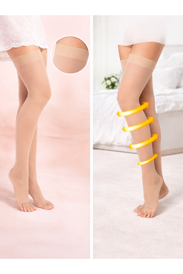 Diz Üstü Orta Basınçlı Çorabı - 2