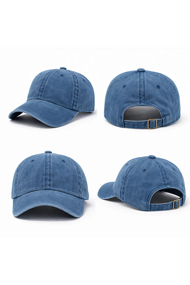 Basic Yıkamalı Kep,Şapka - 1