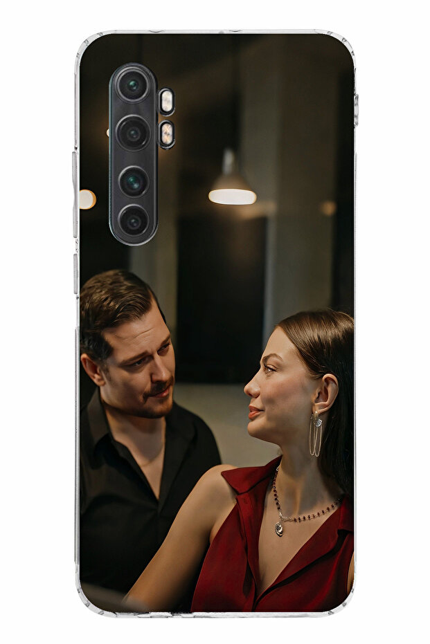 Mi Note 10 Lite Compatible Eşref Rüya - Eşref and April Printed Silicone Case - 1