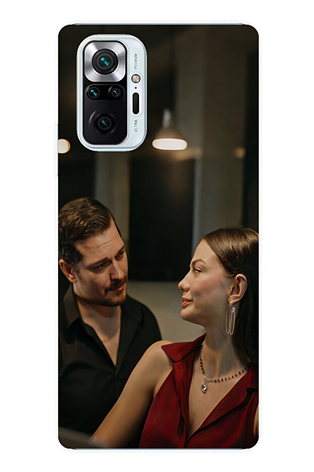 Redmi Note 10 Pro Compatible Eşref Rüya - Eşref and April Printed Silicone Case - 1