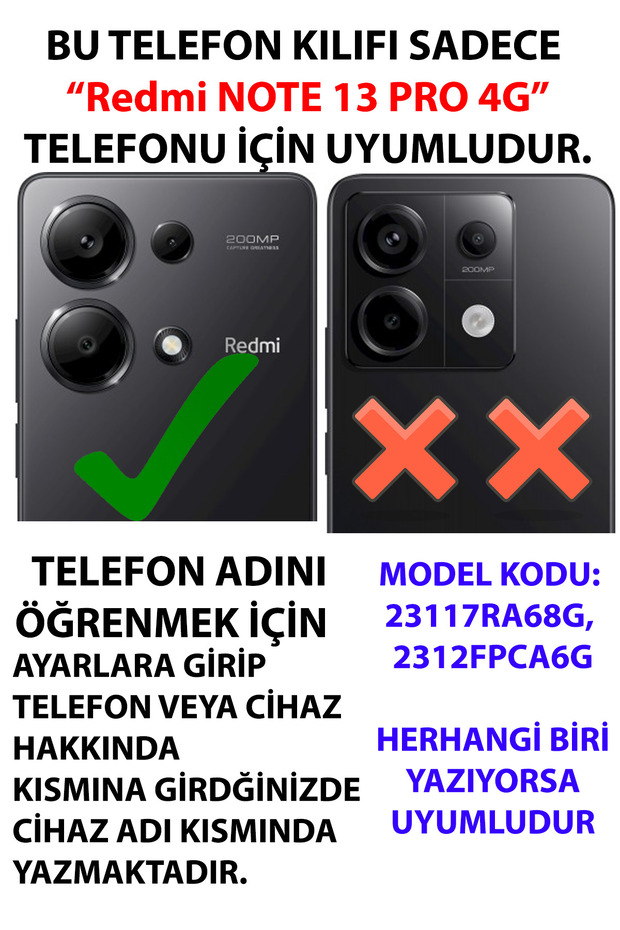 Redmi Note 13 Pro 4g Compatible Soft Pink Bow Patterned Printed Silicone Case - 2