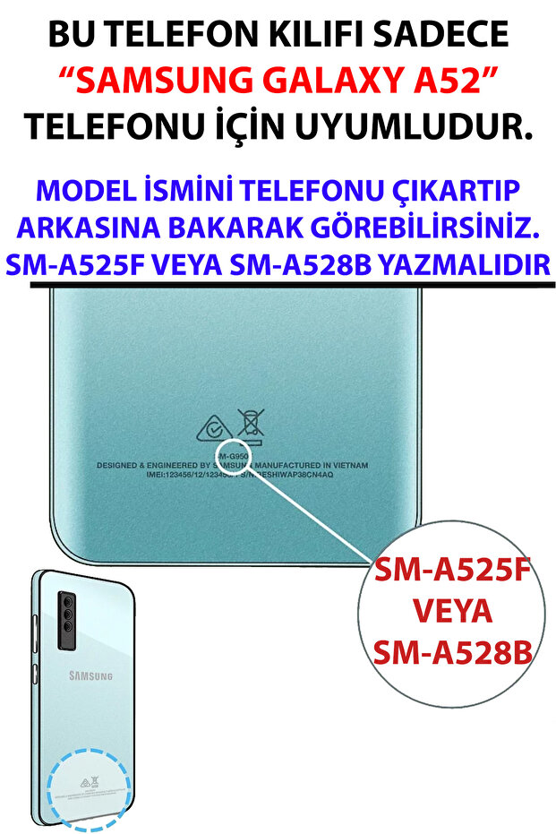حافظة سيليكون مطبوع متوافقة مع هاتف سامسونج جالاكسي A52-A52S بنمط فيونكة وردية ناعمة - 2