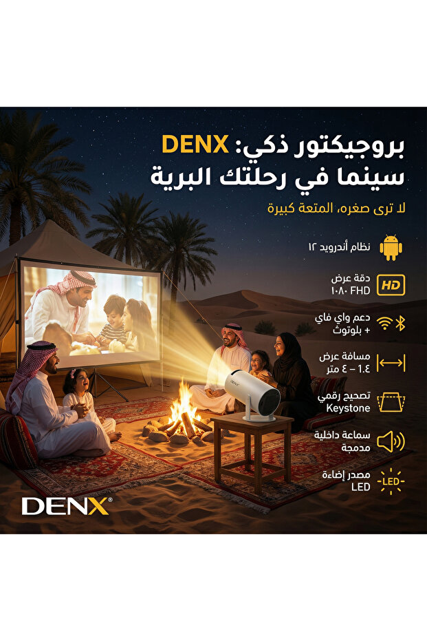 Smart trip projector - 2