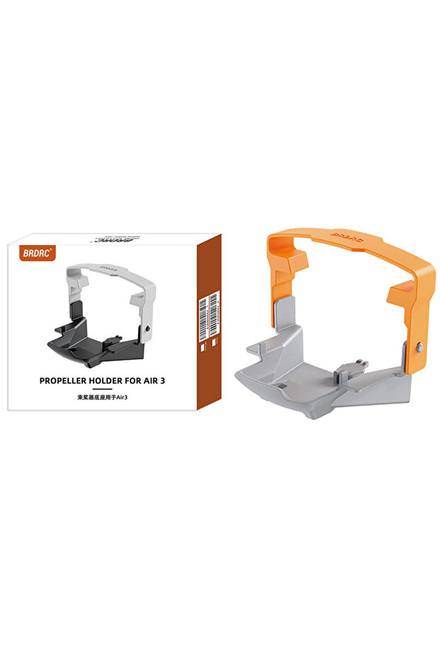 Orange and Gray Propeller Holder Fixed for DJI Air 3/Air 3S Drone Stabilizers Protector Props Fixed