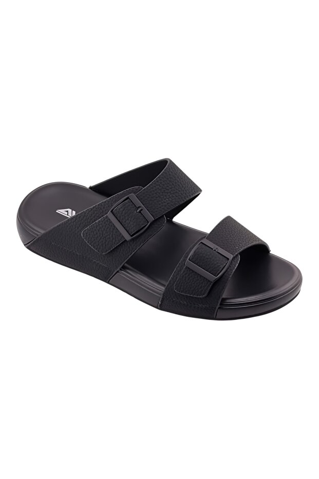 A E T Handmade Arabic Sandals For Men | Outdoor Mens Slippers | Full Genuine Leather with Buckle