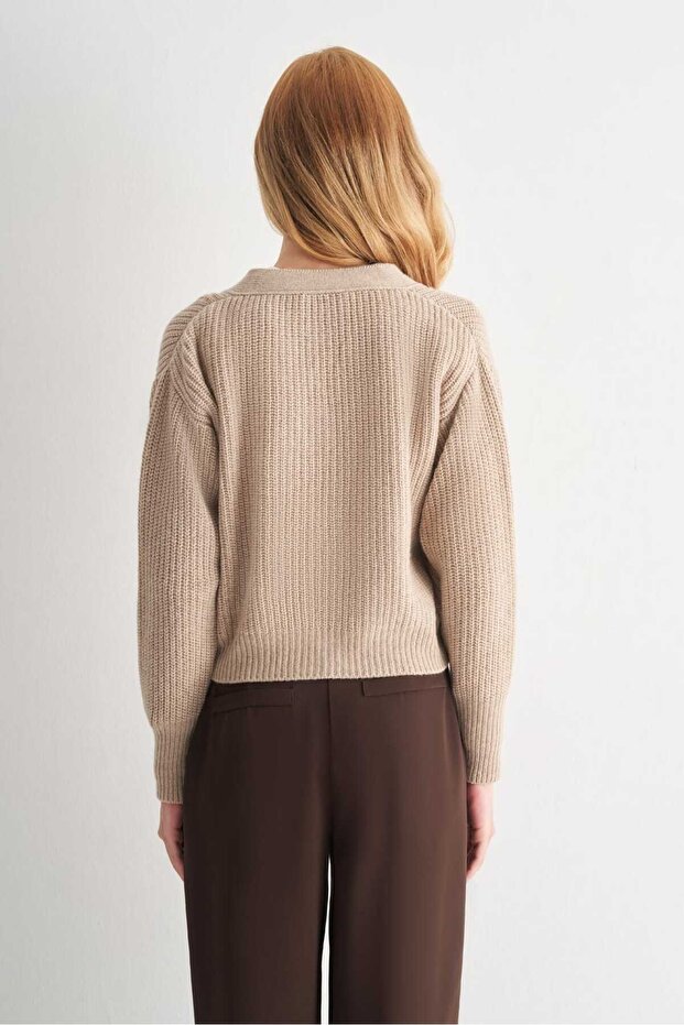 Regular Mini Hırka - 4