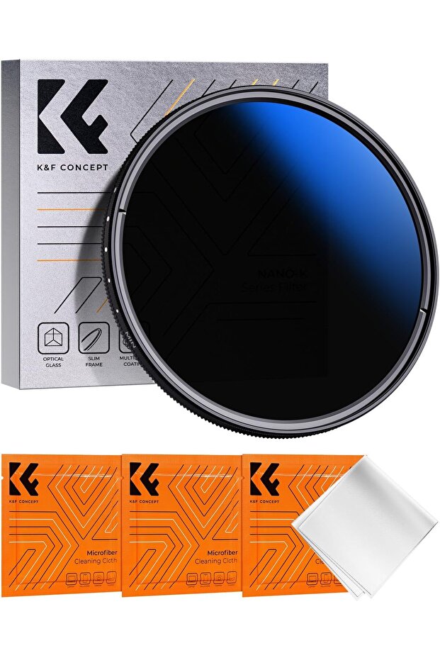 67mm Variable ND Lens Filter ND2-ND400 (1-9 Stops)