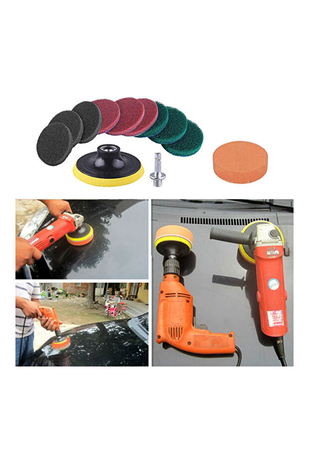 20-Piece Drill Brush Attachments Set - 2