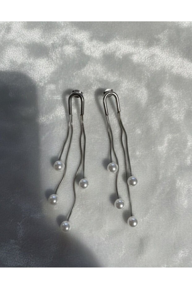 Sallantılı İnci Küpe - 2