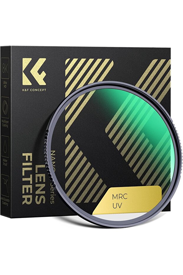 77mm MC UV Protection Filter with 28 Multi-Layer Coatings HD/Hydrophobic/Scratch Resista