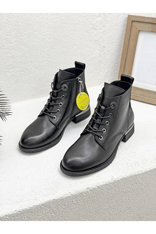 D25Kb-8515 Genuine Leather Boots for Women