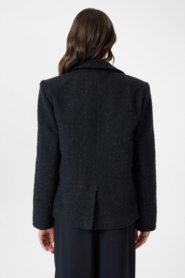 Simli Tüvit Ceket - 6