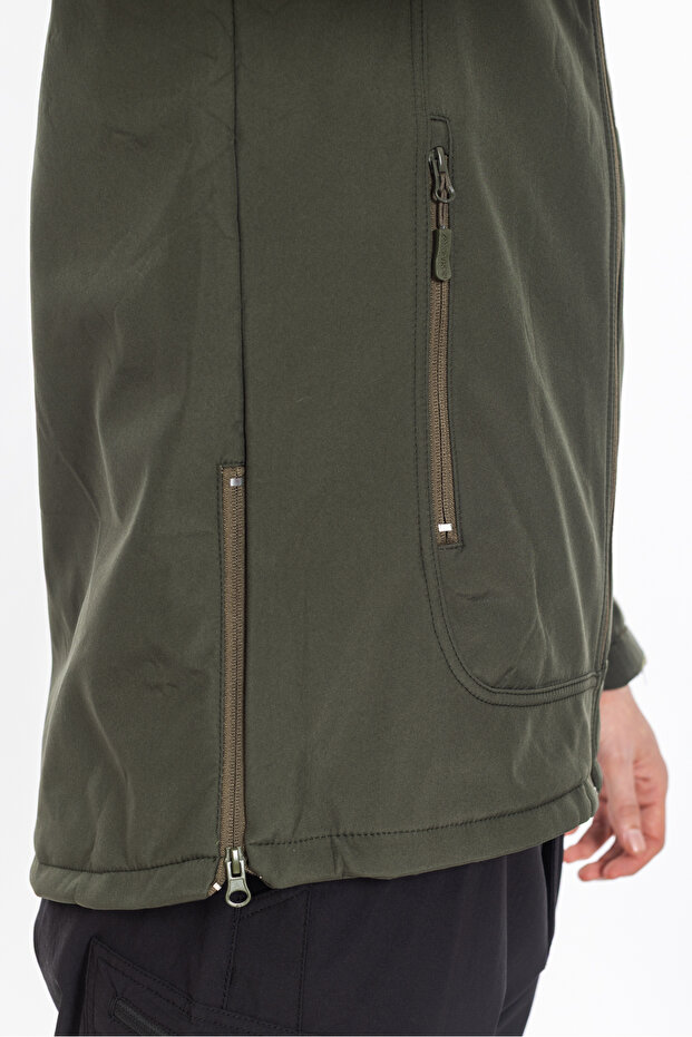 Tactical Double Softshell Jacket Green - 5