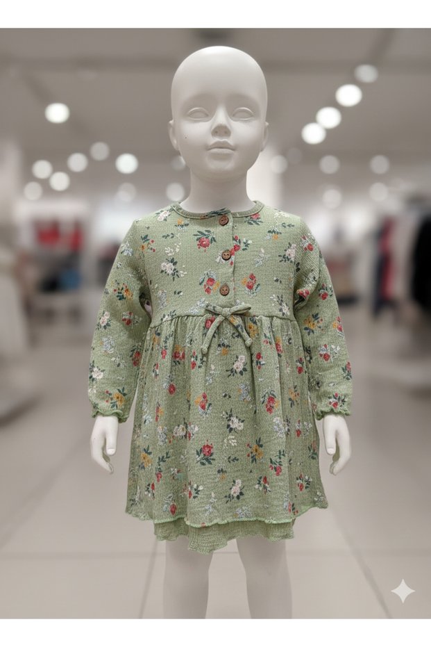 Girls' Baby Dress Cotton Dress Special Occasion Dress