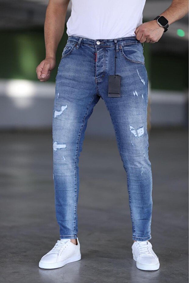 DSQ MODEL PREMİUM ERKEK KOT PANTOLON - 1