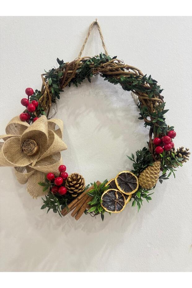 Yılbaşı Kapı Süsü ve Kapı Çelengi - 2