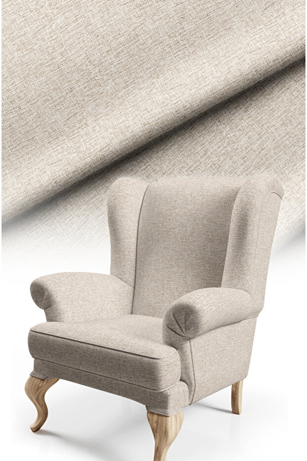 Linen Texture Effect Digital Printed Upholstery Sofa Fabric, Throw Pillow, Cushion Covering. Premium Fabric