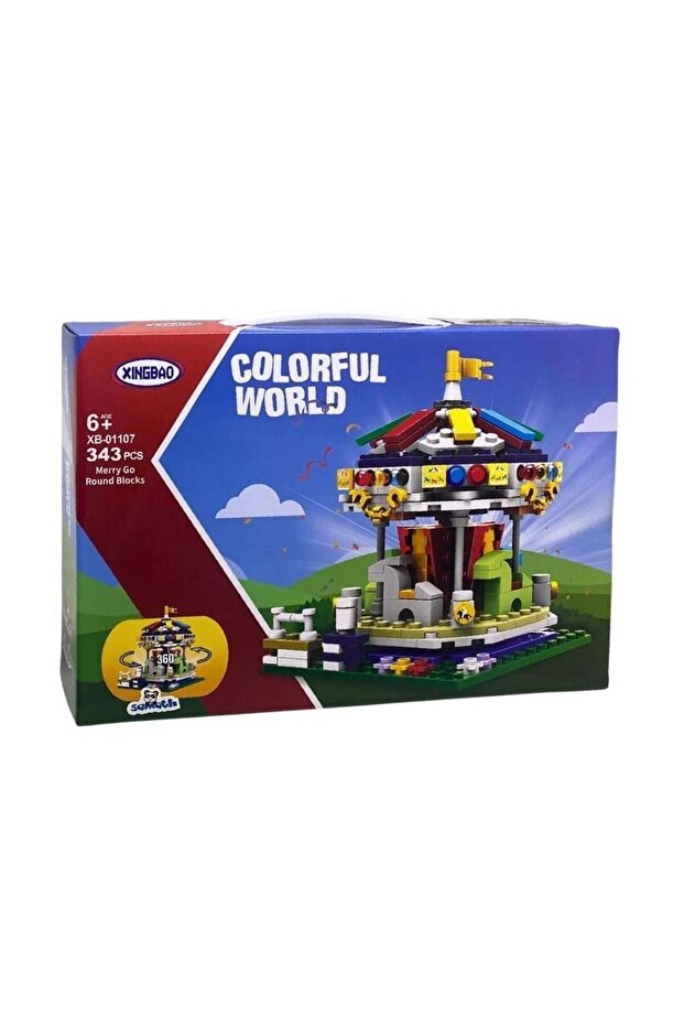 مجموعة ألعاب لوناباك لصنع دوامة الحصان 343 قطعة XB-01107