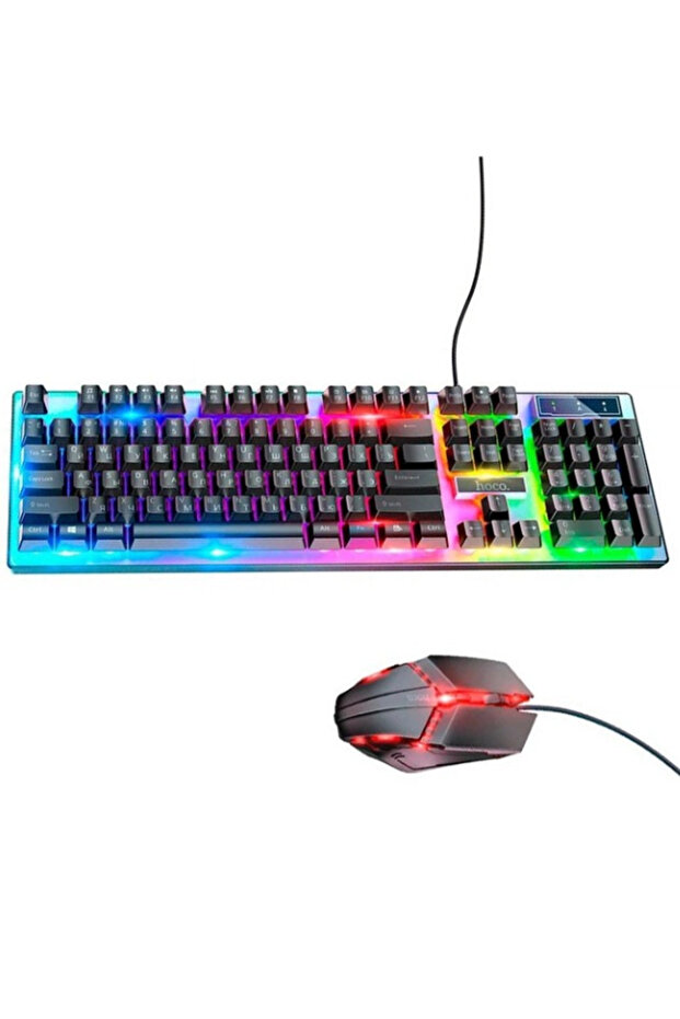 لوحة مفاتيح ألعاب بإضاءة ملونة - 3