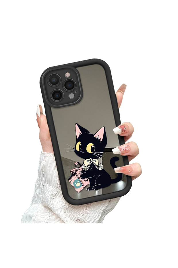 iPhone 14 Pro Max Compatible Phone Case Apple Mirror Anti-Drop Silicone Case