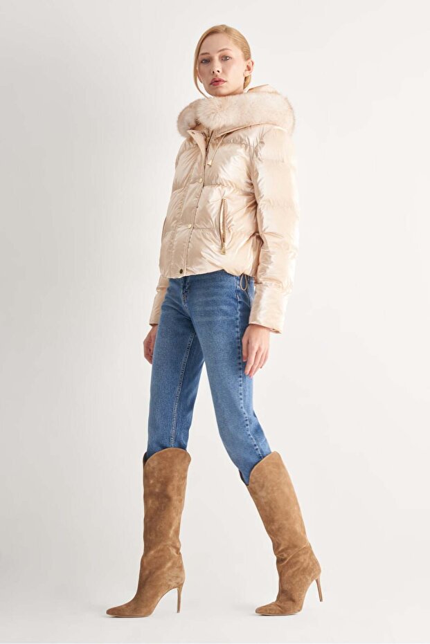 Puffer Kısa Mont - 4