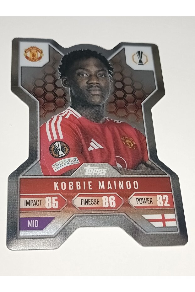 Match Attax Extra 2025 24/25 Chrome Shield Mainoo