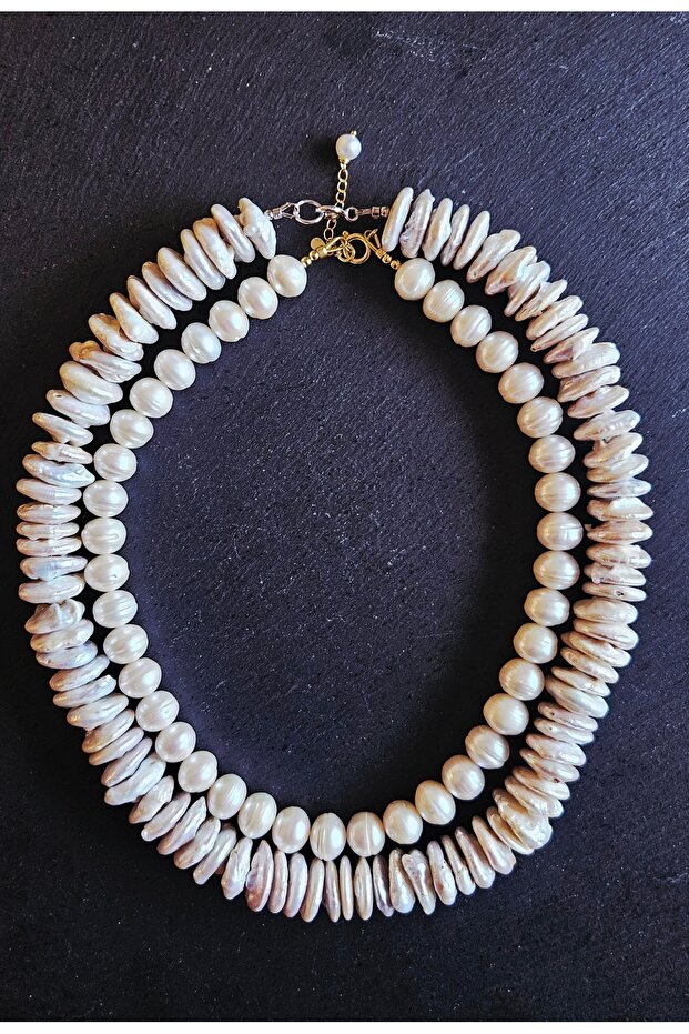 Colier Perle Baroc - 4