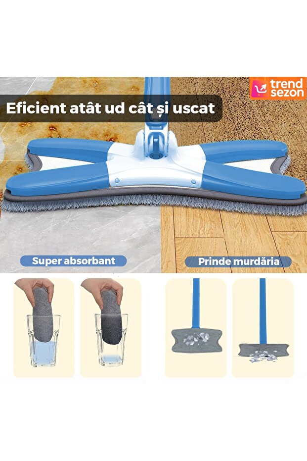 Mop X + 1 Lavetă - 7
