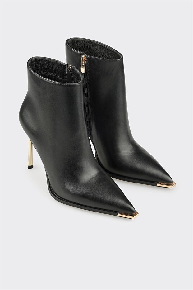 Siyah Kadın Klasik Bot - 2