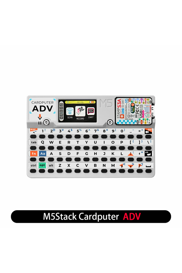 لوحة تطوير Cardputer ADV M5Stack، الإصدار الجديد من Cardputer ADV StampS3A، كمبيوتر محمول 1.14 بوصة