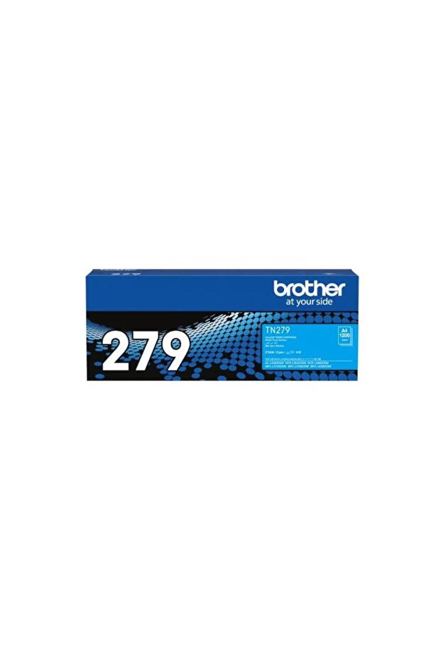 TN279C Standard Yield Cyan Toner Cartridge - Yield ~1,200 Pages