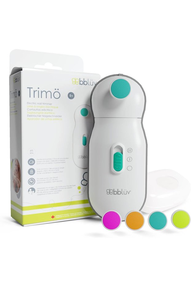 - Trimö - Baby Nail Trimmer Electric - Baby Nail File for Newborn and Toddler (0 to 12 Month