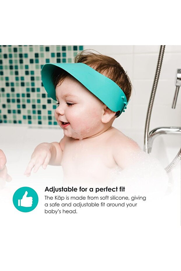 غطاء طارد للشامبو، أزرق مائي - 3